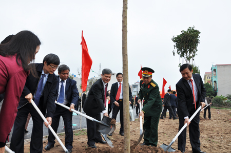 Hưng Yên phát động Tết trồng cây năm 2014