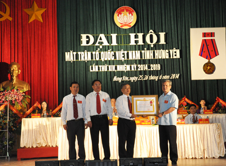 Đại hội đại biểu MTTQ Việt Nam tỉnh Hưng Yên lần thứ XIV thành công tốt đẹp