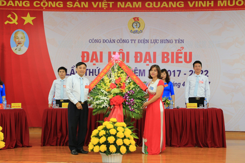 Đại hội Đại biểu công đoàn Công ty Điện lực Hưng Yên lần thứ VIII nhiệm kỳ 2017-2022