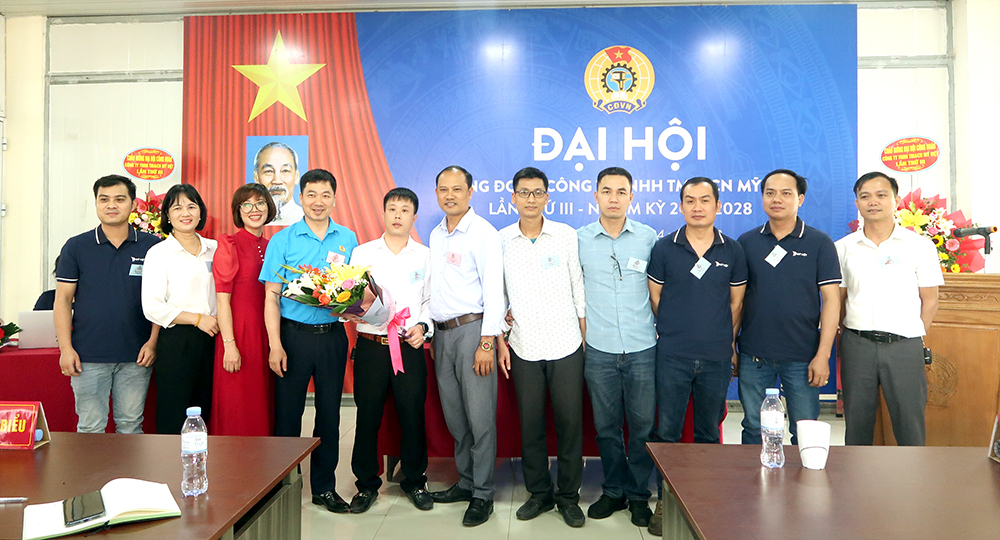 Công đoàn Công ty TNHH Thương mại & Công nghiệp Mỹ Việt  tổ chức Đại hội Công đoàn lần thứ III (nhiệm kỳ 2023 – 2028)