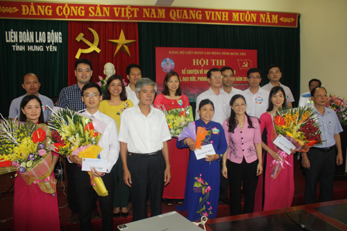 Đảng bộ Liên đoàn Lao động tỉnh Hưng Yên tổ chức Hội thi kể chuyện về học tập và làm theo tư tưởng, đạo đức, phong cách Hồ Chí Minh