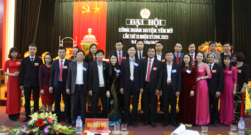 Đại hội đại biểu Công đoàn huyện Yên Mỹ lần thứ XI, nhiệm kỳ 2018 - 2023