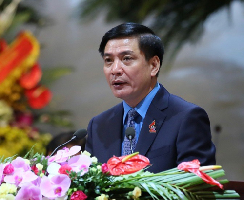 Đồng chí Bùi Văn Cường tái đắc cử Chủ tịch Tổng LĐLĐVN khóa XII
