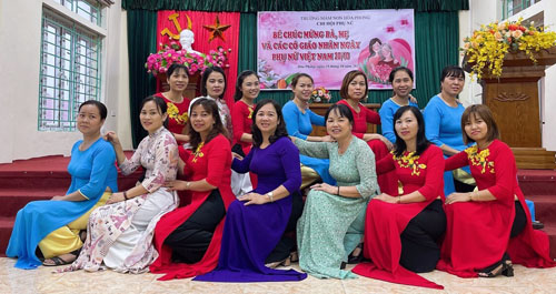 Các cấp công đoàn thị xã Mỹ Hào tổ chức các hoạt động hưởng ứng kỷ niệm 92 năm ngày thành lập Hội Liên hiệp Phụ nữ Việt Nam (20/10/1930-20/10/2022) và 12 năm Ngày Phụ nữ Việt Nam (20/10)