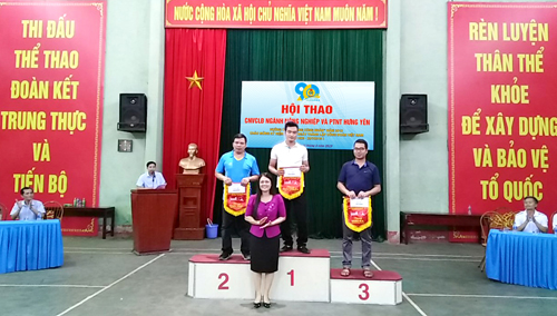 Công đoàn ngành NN & PTNT Hưng Yên tổ chức Hội thao CNVCLĐ hưởng ứng Tháng công nhân năm 2019 và hướng tới kỷ niệm 90 năm ngày thành lập Công đoàn Việt Nam (28/7/1929-28/7/2019)