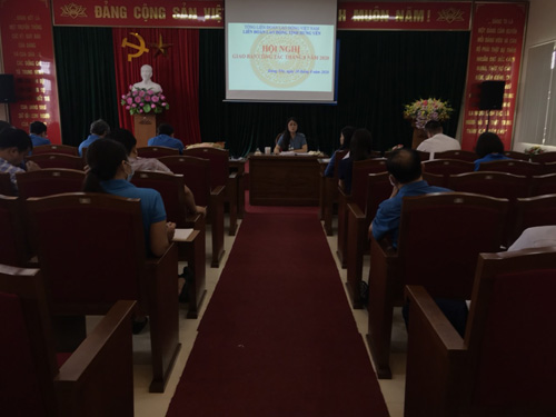 Liên đoàn Lao động tỉnh tổ chức Hội nghị giao ban tháng 8 năm 2020