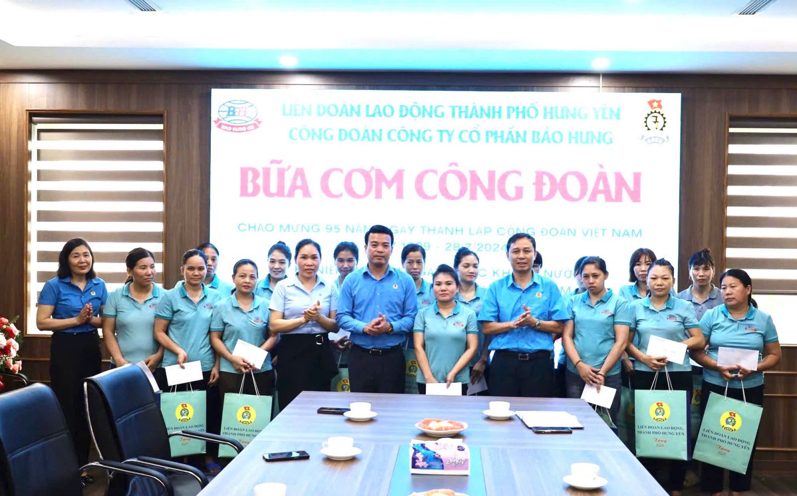 Công đoàn Công ty Cổ phần Bảo Hưng tổ chức “Bữa cơm Công đoàn”