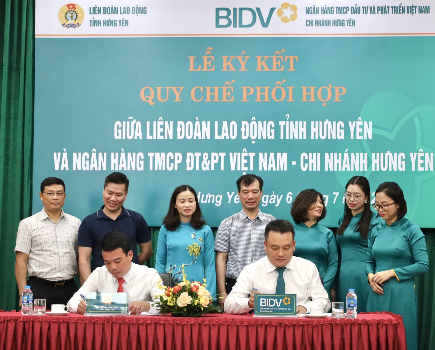 Ký kết quy chế phối hợp giữa Liên đoàn Lao động tỉnh và Ngân hàng Thương mại cổ phần Đầu tư và phát triển Việt Nam (BIDV) – Chi nhánh Hưng Yên