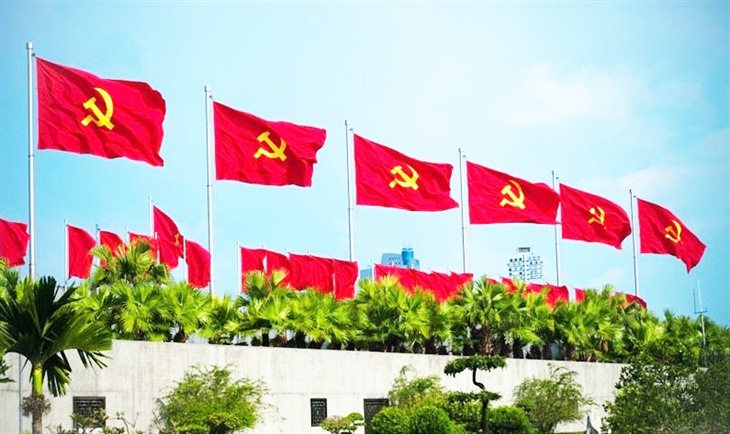 Hướng dẫn thực hiện Quy định của Ban Bí thư về cờ Đảng Cộng sản Việt Nam và việc sử dụng cờ Đảng