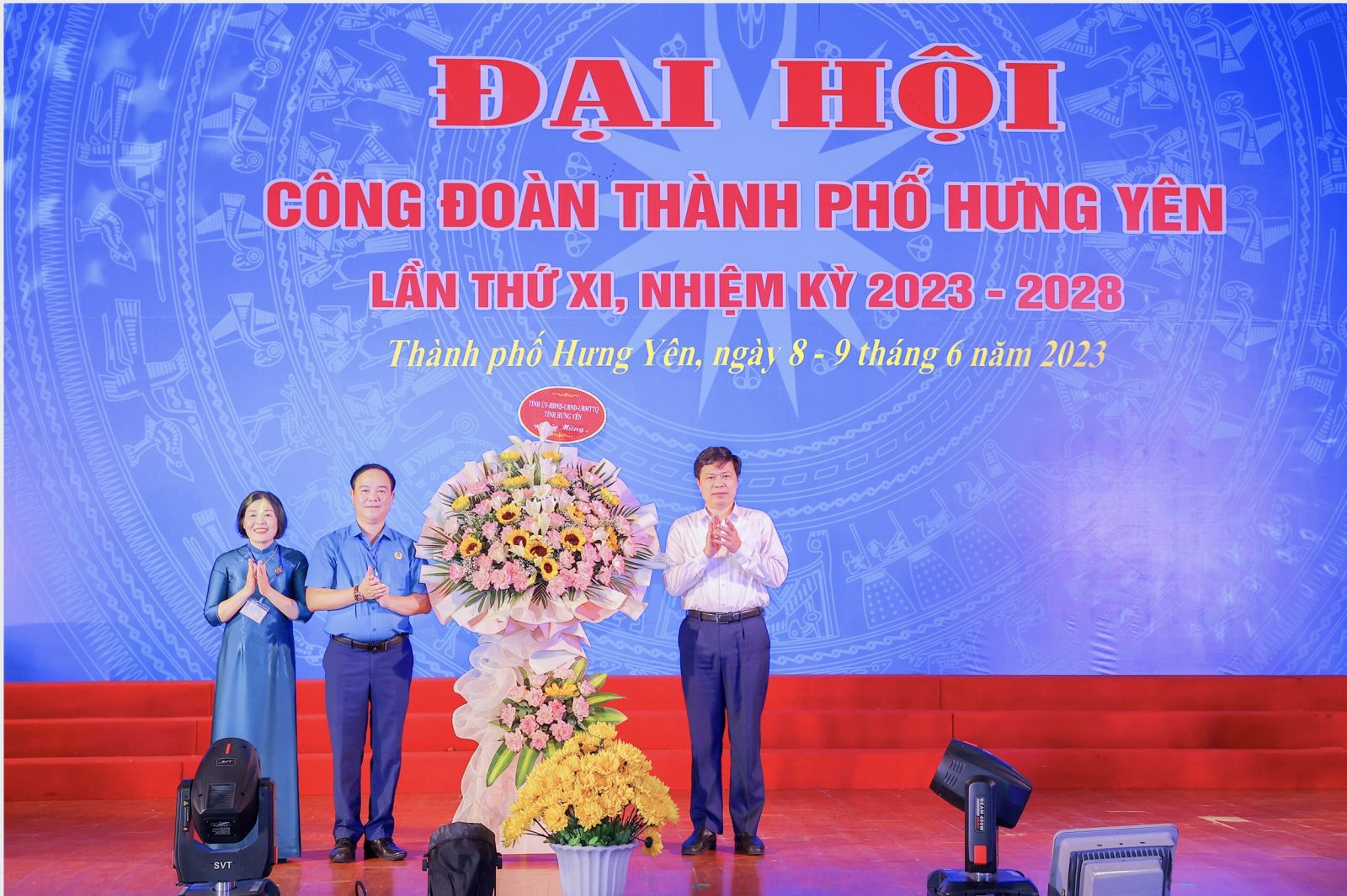 Đại hội Công đoàn thành phố Hưng Yên khóa XI, nhiệm kỳ 2023 -2028