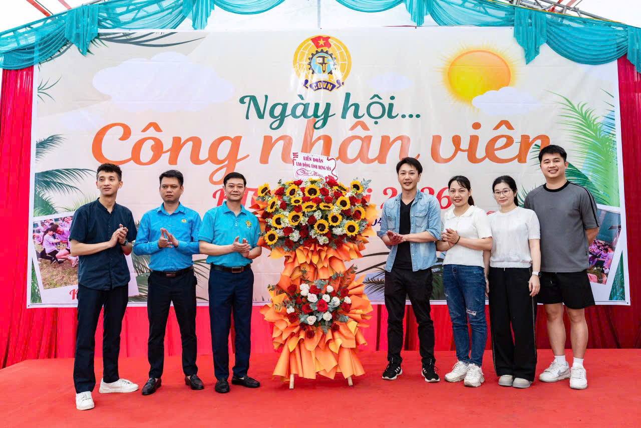 Công đoàn Công ty TNHH KTC (Hà Nội) tổ chức thành công Ngày hội Công nhân viên Công ty TNHH KTC (Hà Nội)