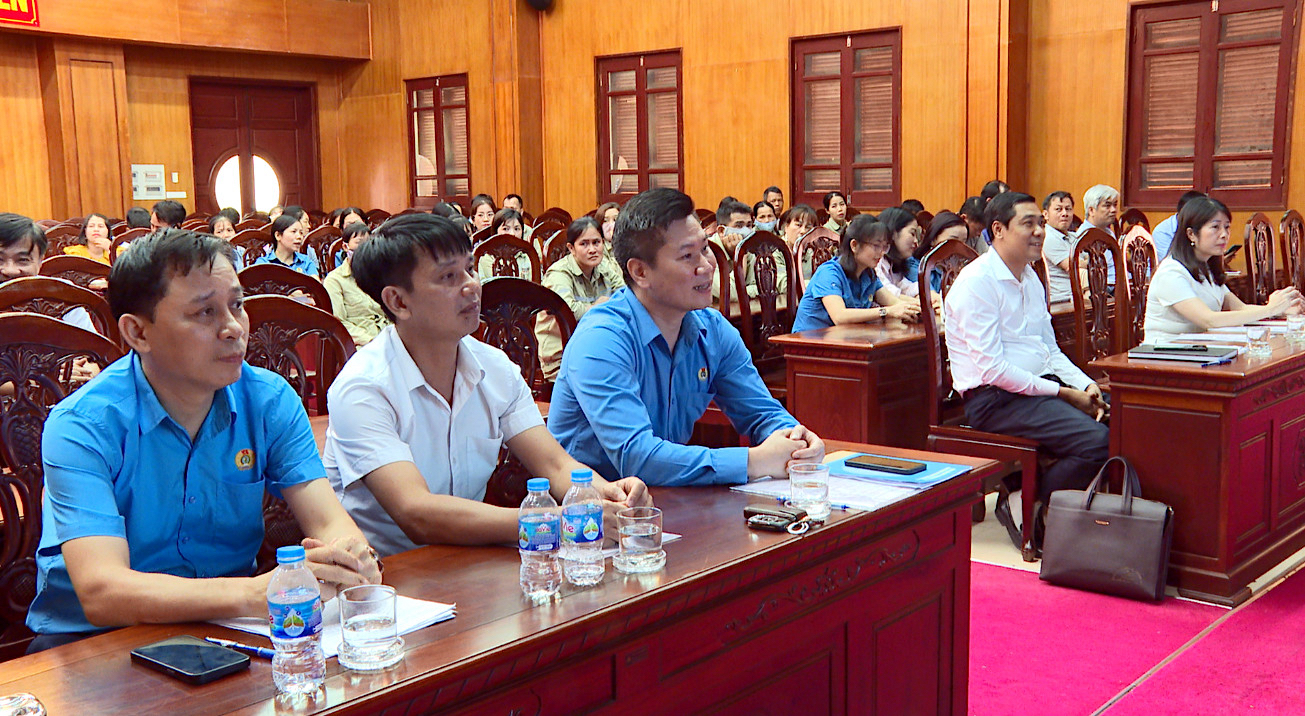 Liên đoàn Lao động thành phố Hưng Yên tổ chức Lễ phát động Tháng Công nhân năm 2024