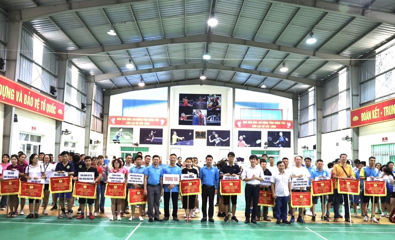 Công đoàn ngành Nông nghiệp và Phát triển nông thôn tỉnh Hưng Yên tổ chức Hội thao công nhân, viên chức, lao động năm 2024