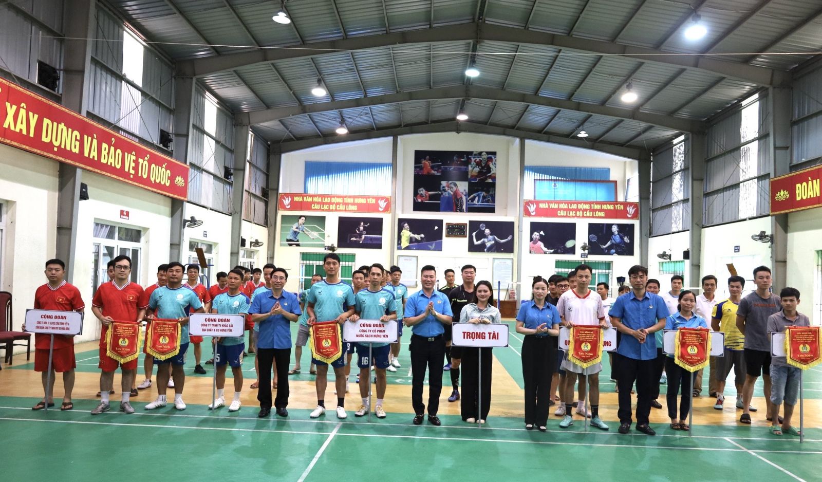 Công đoàn ngành Xây dựng tỉnh Hưng Yên tổ chức khai mạc Giải bóng đá và giải kéo co trong cán bộ, công nhân, viên chức, lao động năm 2024