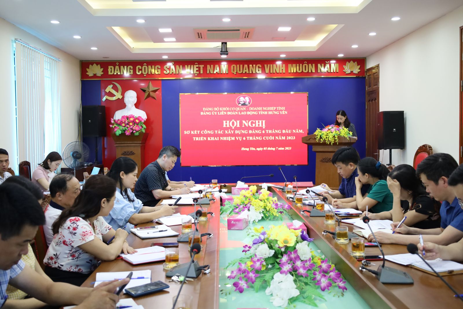 Đảng ủy Liên đoàn Lao động tỉnh triển khai nhiệm vụ 6 tháng cuối năm 2023