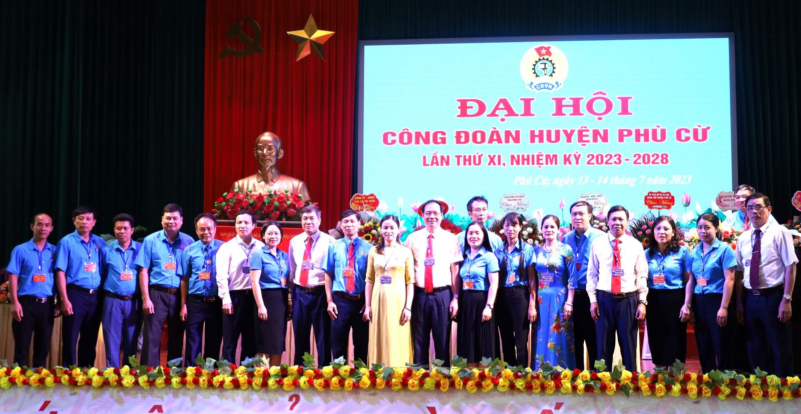 Đại hội Công đoàn huyện Phù Cừ lần thứ XI, nhiệm kỳ 2023-2028