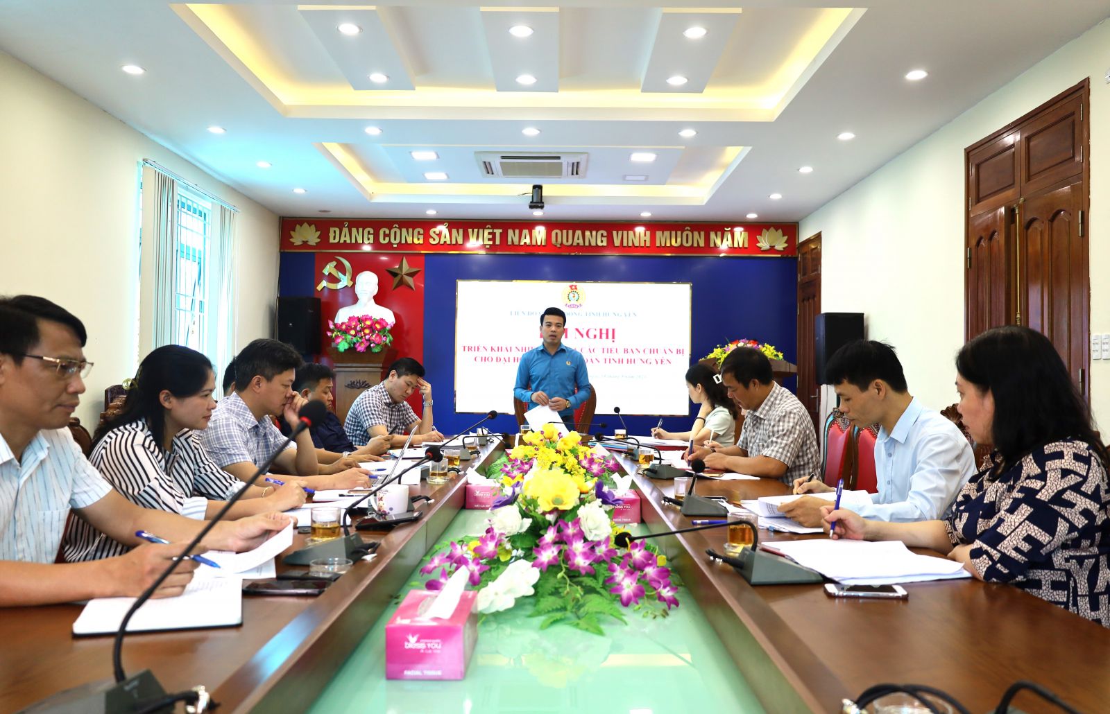 Hội nghị triển khai nhiệm vụ của các Tiểu ban chuẩn bị cho Đại hội Công đoàn tỉnh Hưng Yên lần thứ XIX, nhiệm kỳ 2023-2028