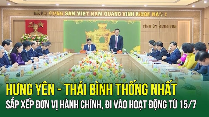 Sắp xếp ĐVHC Hưng Yên- Thái Bình
