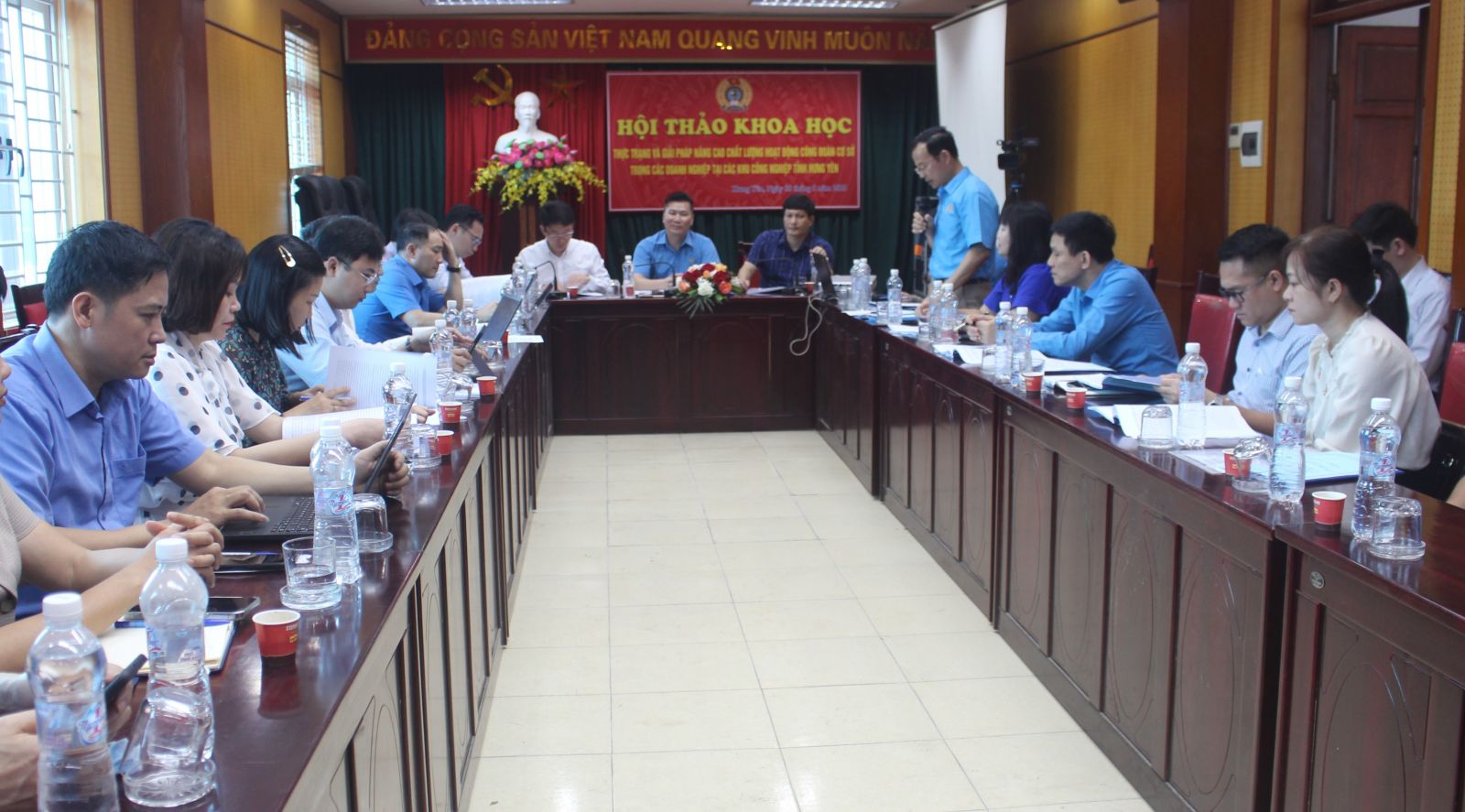 Hội thảo khoa học: “Thực trạng và giải pháp nâng cao chất lượng hoạt động công đoàn cơ sở trong các doanh nghiệp tại các Khu công nghiệp tỉnh Hưng Yên”