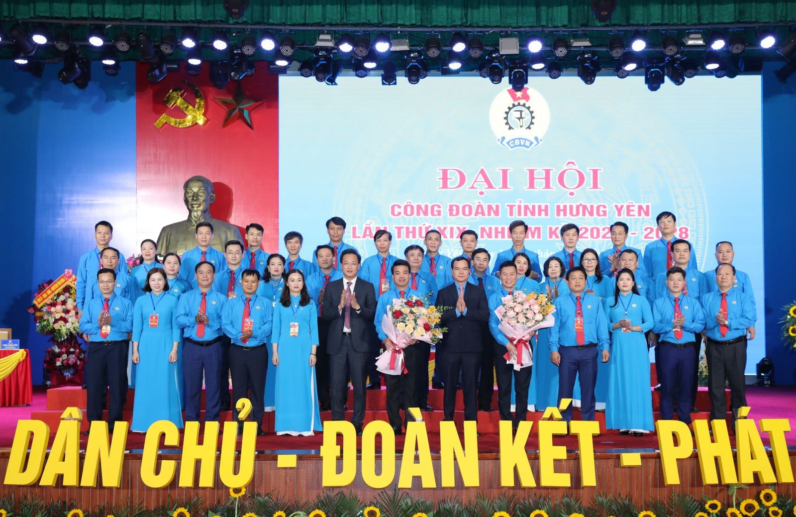 Đại hội Công đoàn tỉnh Hưng Yên lần thứ XIX, nhiệm kỳ 2023-2028